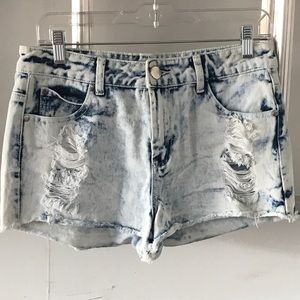 New Denim Jean Shorts M 27 Forever 21